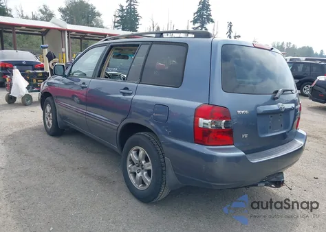 2006 Toyota Highlander V6 из США, поврежденный, VIN JTEDP21A960103468